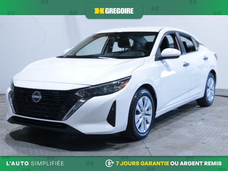 Nissan Sentra S Plus AUTO AC GR ELEC CAM RECULE BLUETOOTH 2024 Blanc