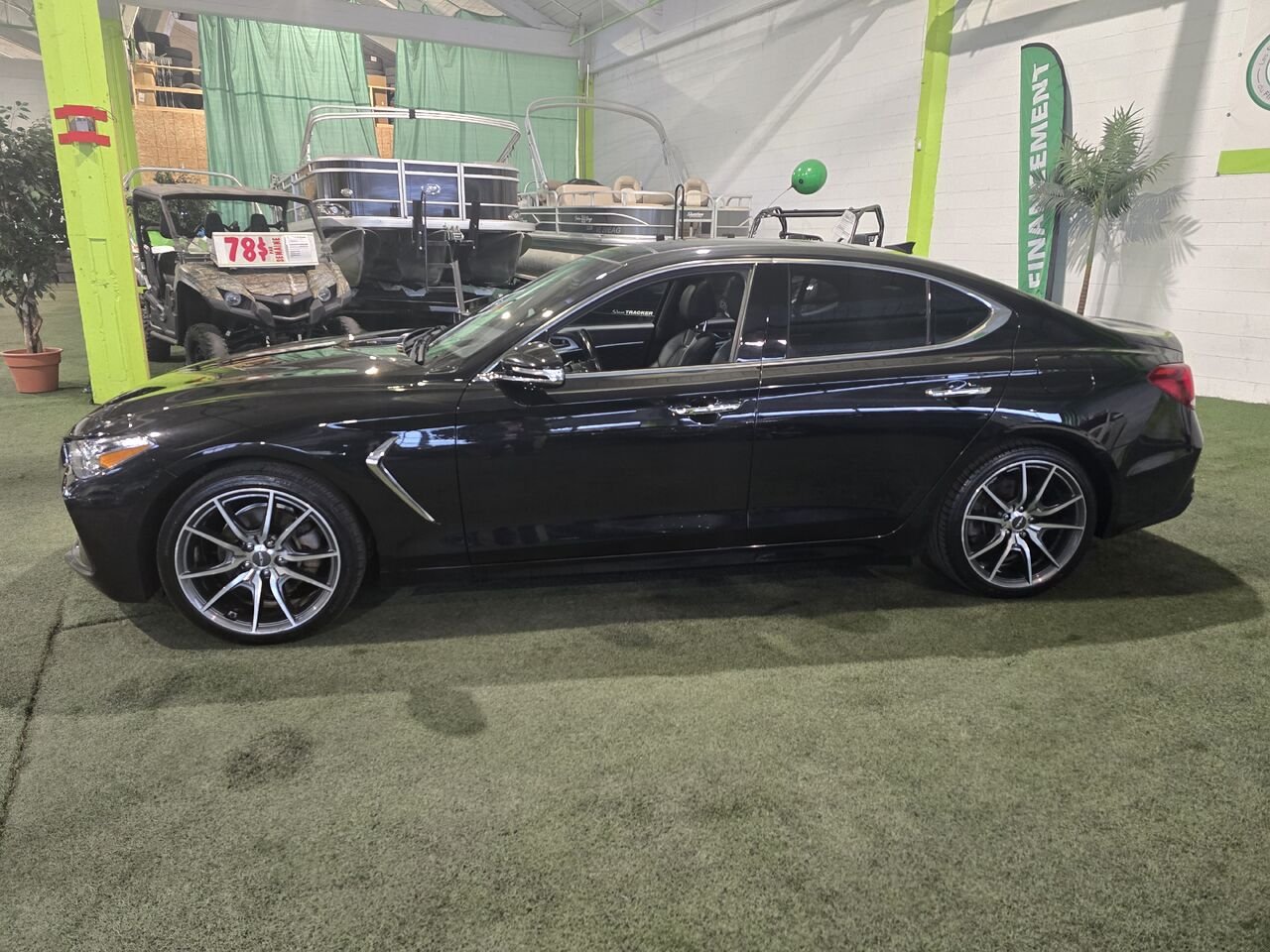 2019 Genesis G70 Black  - photo #2