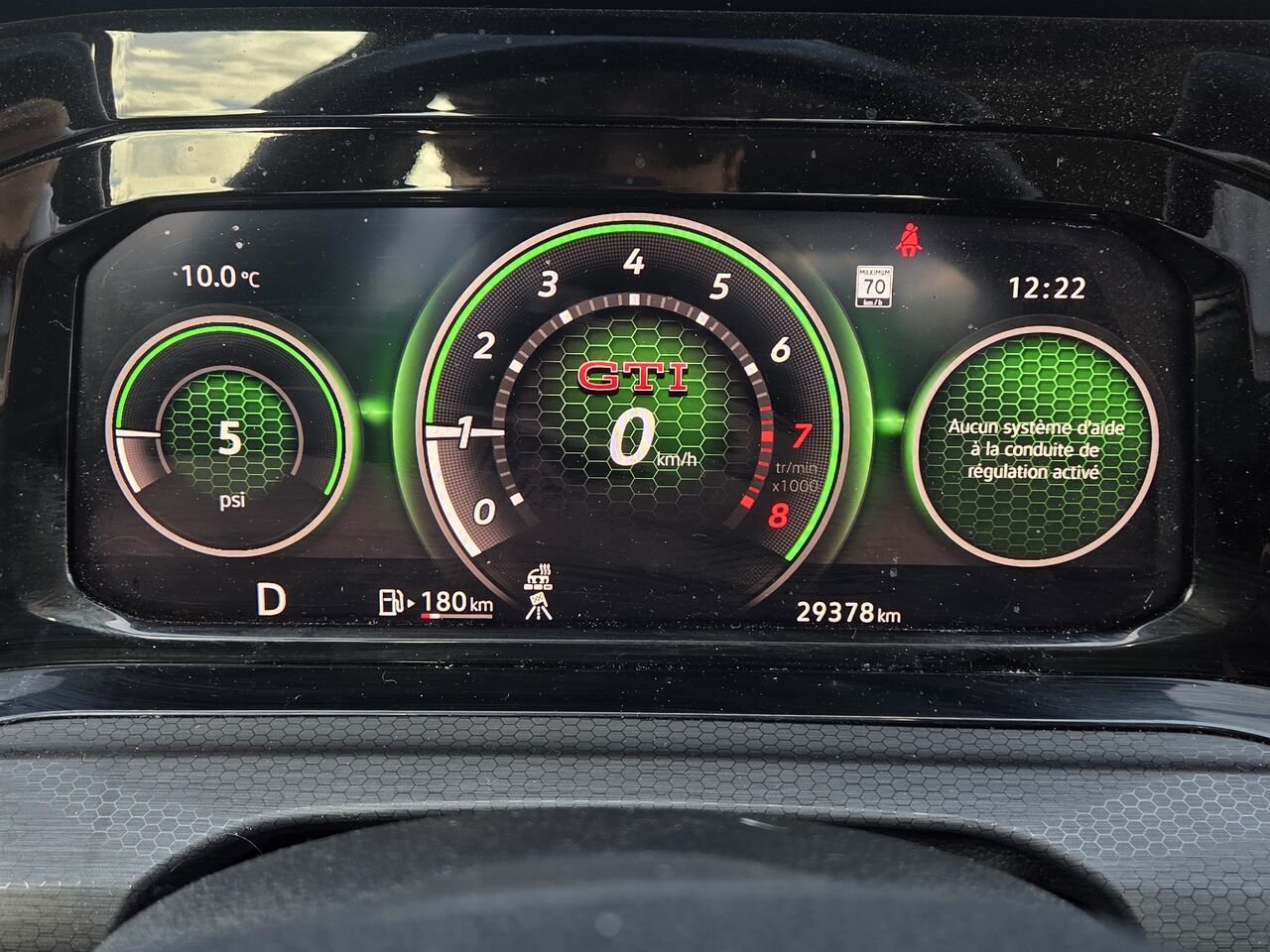 Volkswagen Golf GTI Performance 2022 Noir Granby - photo #16