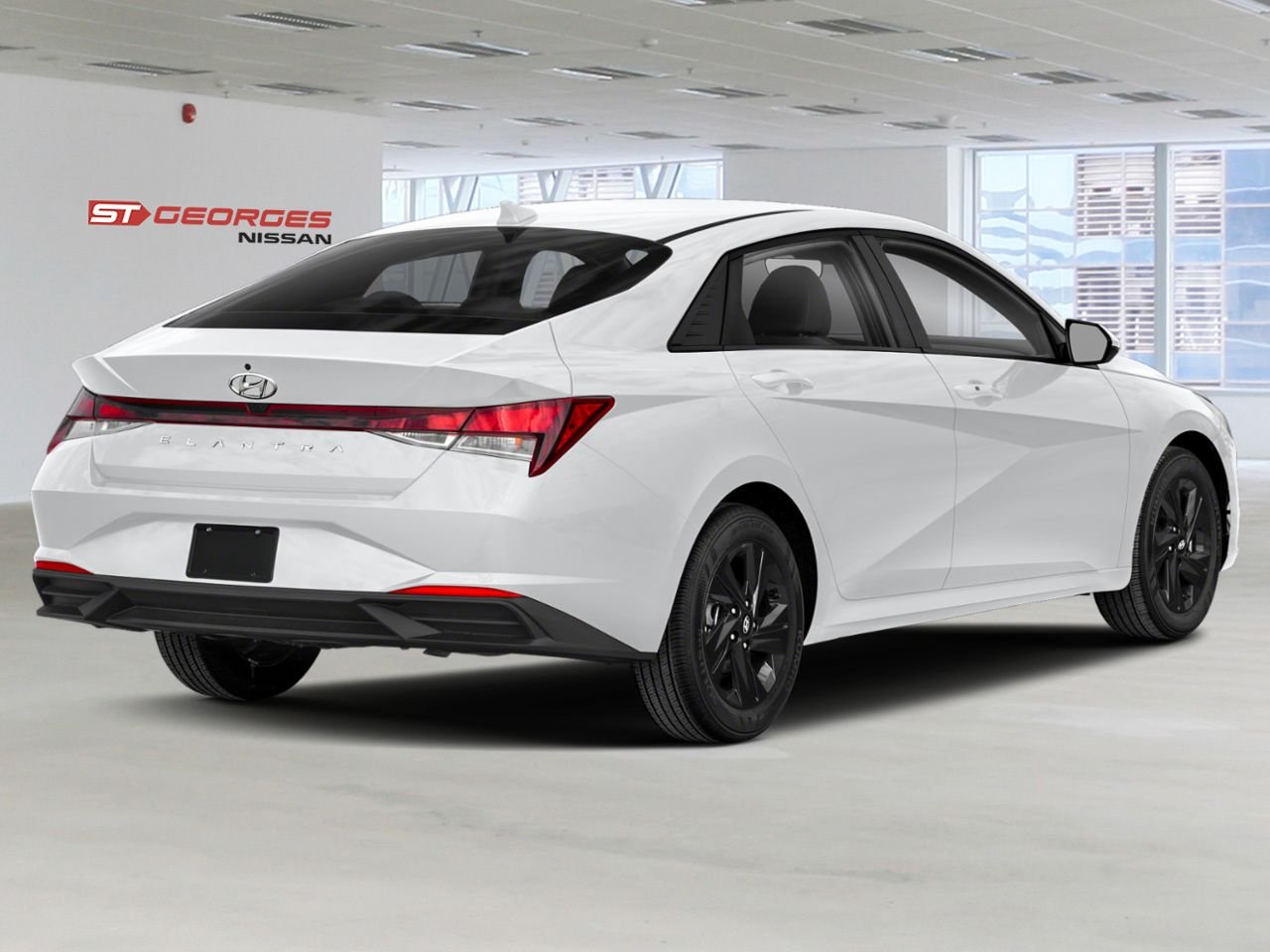 Hyundai Elantra 2023 Blanc Saint-Georges - photo #2