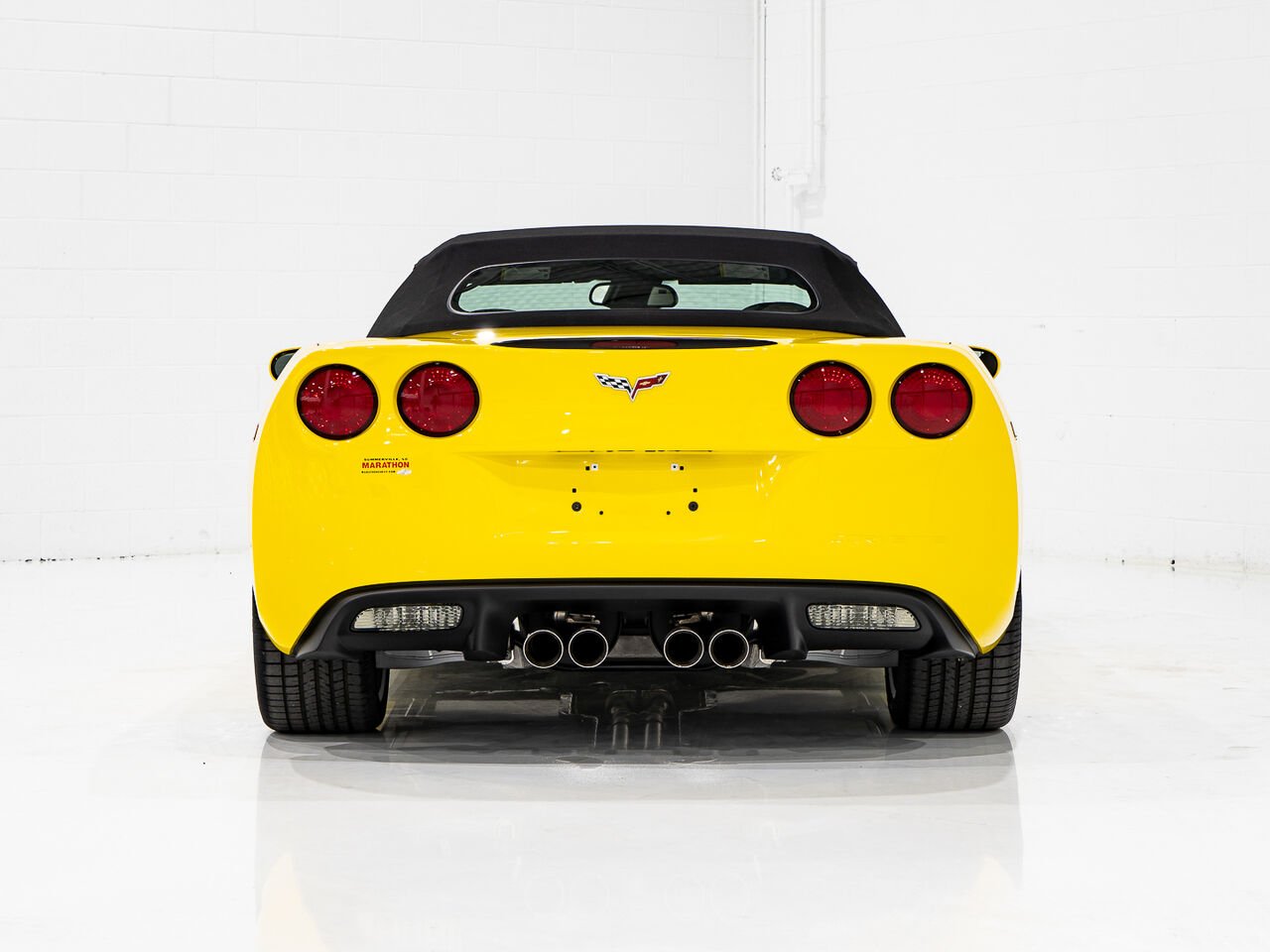 Chevrolet Corvette With only 900km (563mi) From new with window sticker 2008 Jaune Kirkland - photo #11