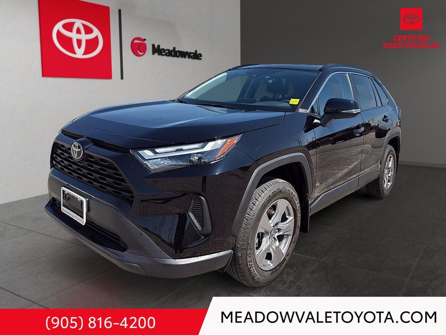 2025 Toyota RAV4 XLE AWD Black