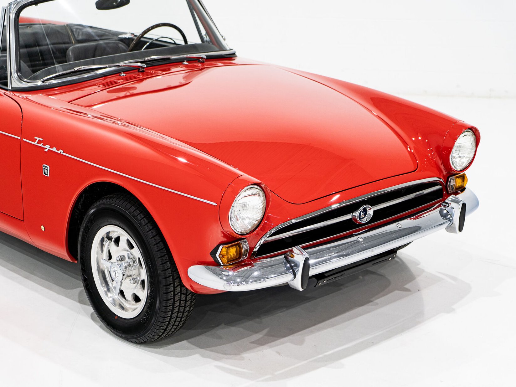 Sunbeam Tiger Unrestored with single repaint **PRIX EN USD** 1967 Rouge Montréal - photo #33