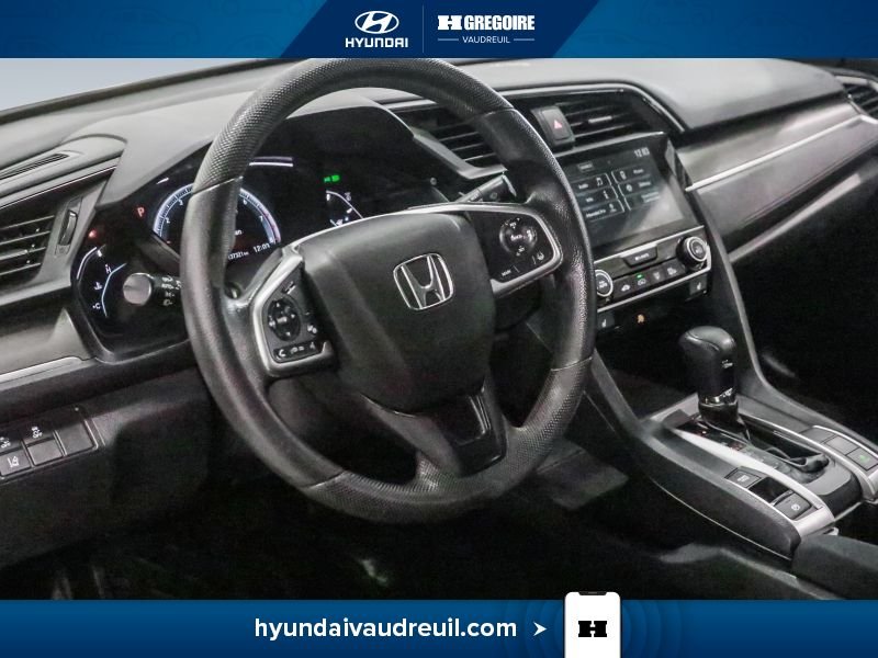2019 Honda Civic White Laval - photo #15