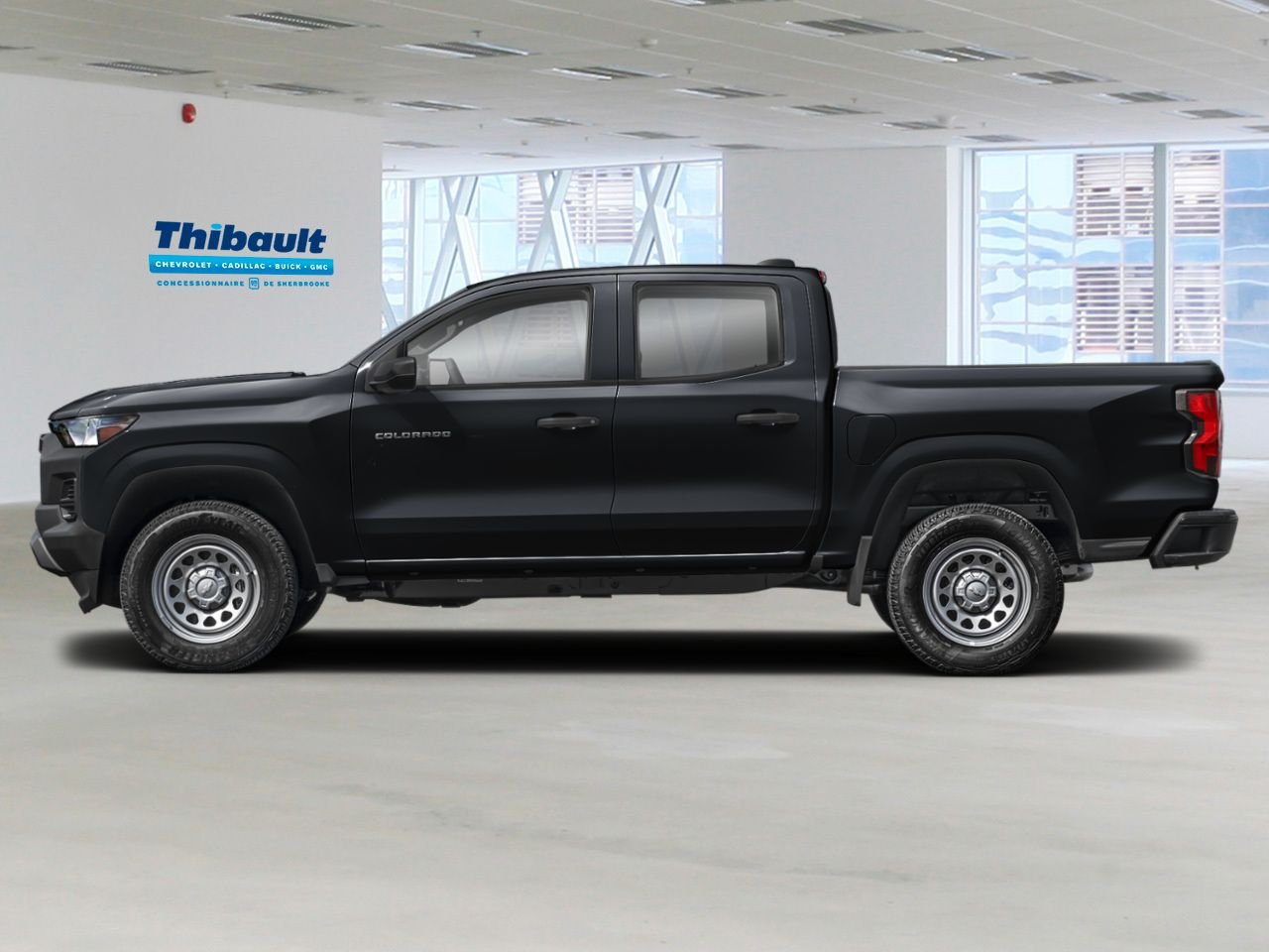 CHEVROLET COLORADO Trail Boss cabine multiplace 4RM 2026 Noir Sherbrooke - photo #2