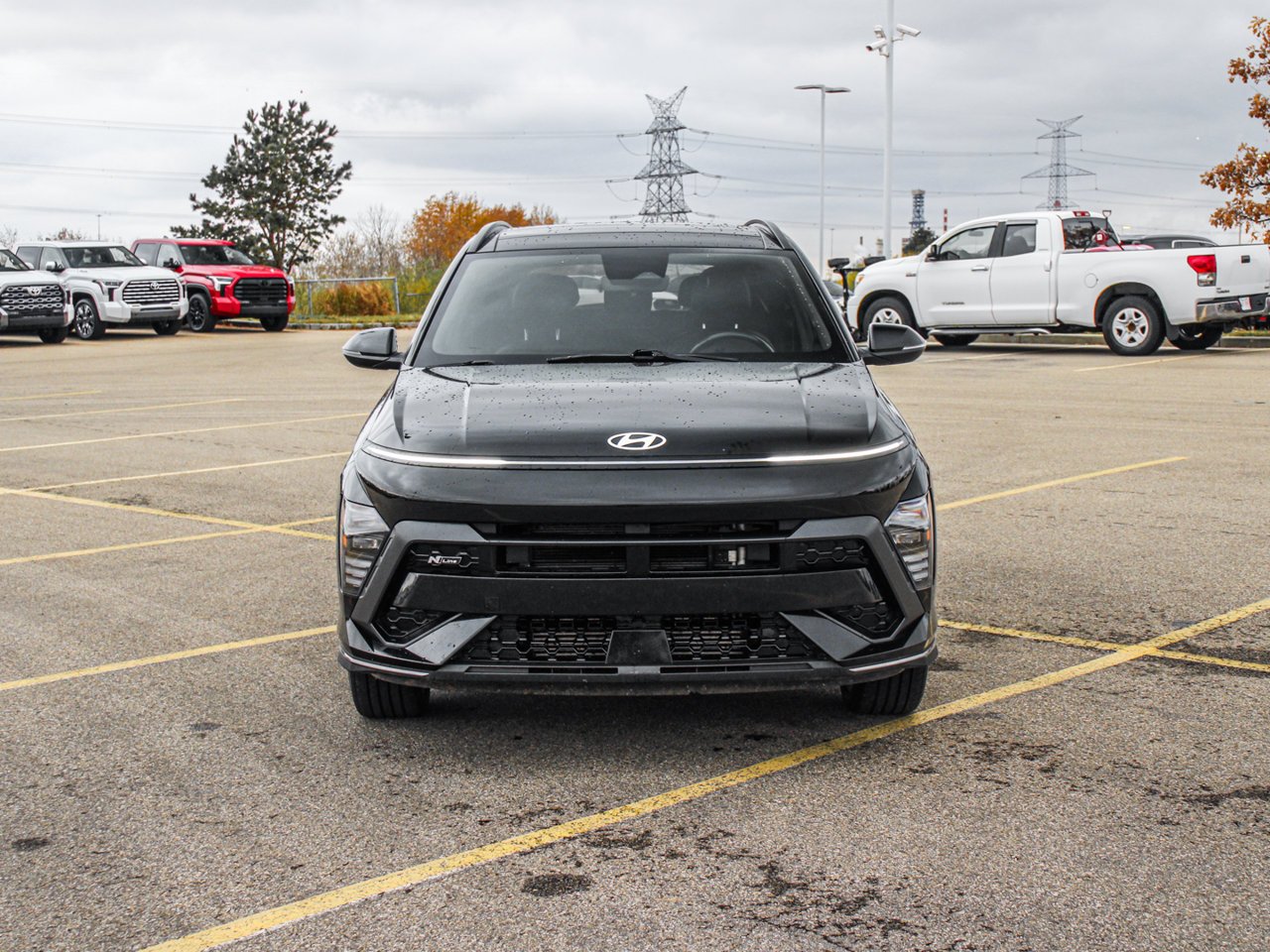 2024 Hyundai Kona 1.6T N Line AWD Black Sherwood Park - photo #2