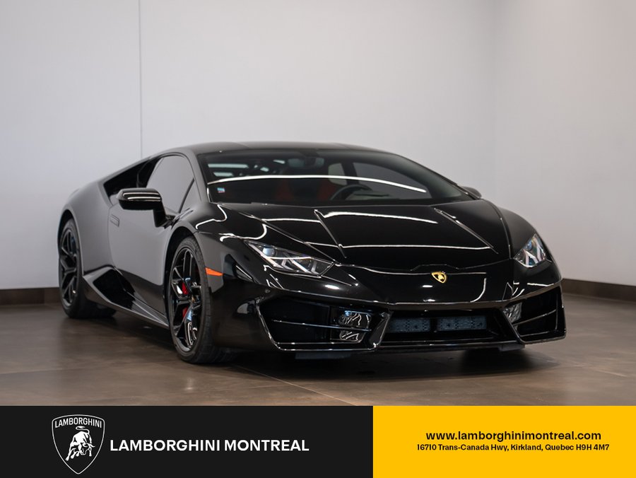 2018 Lamborghini Huracan RWD | SELEZIONE 1 YEAR CPO Black