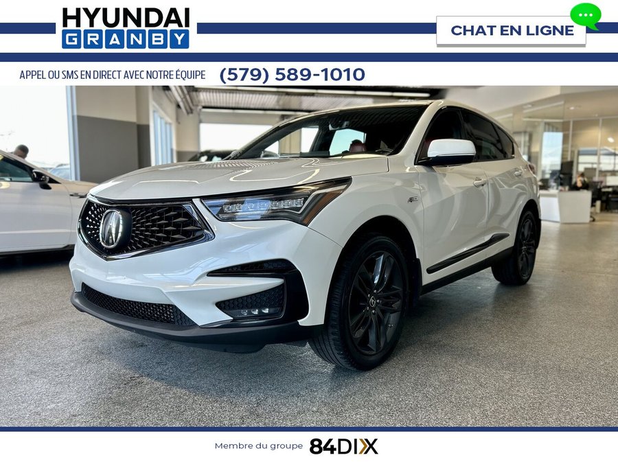 Acura RDX A-Spec AWD 2019 Blanc