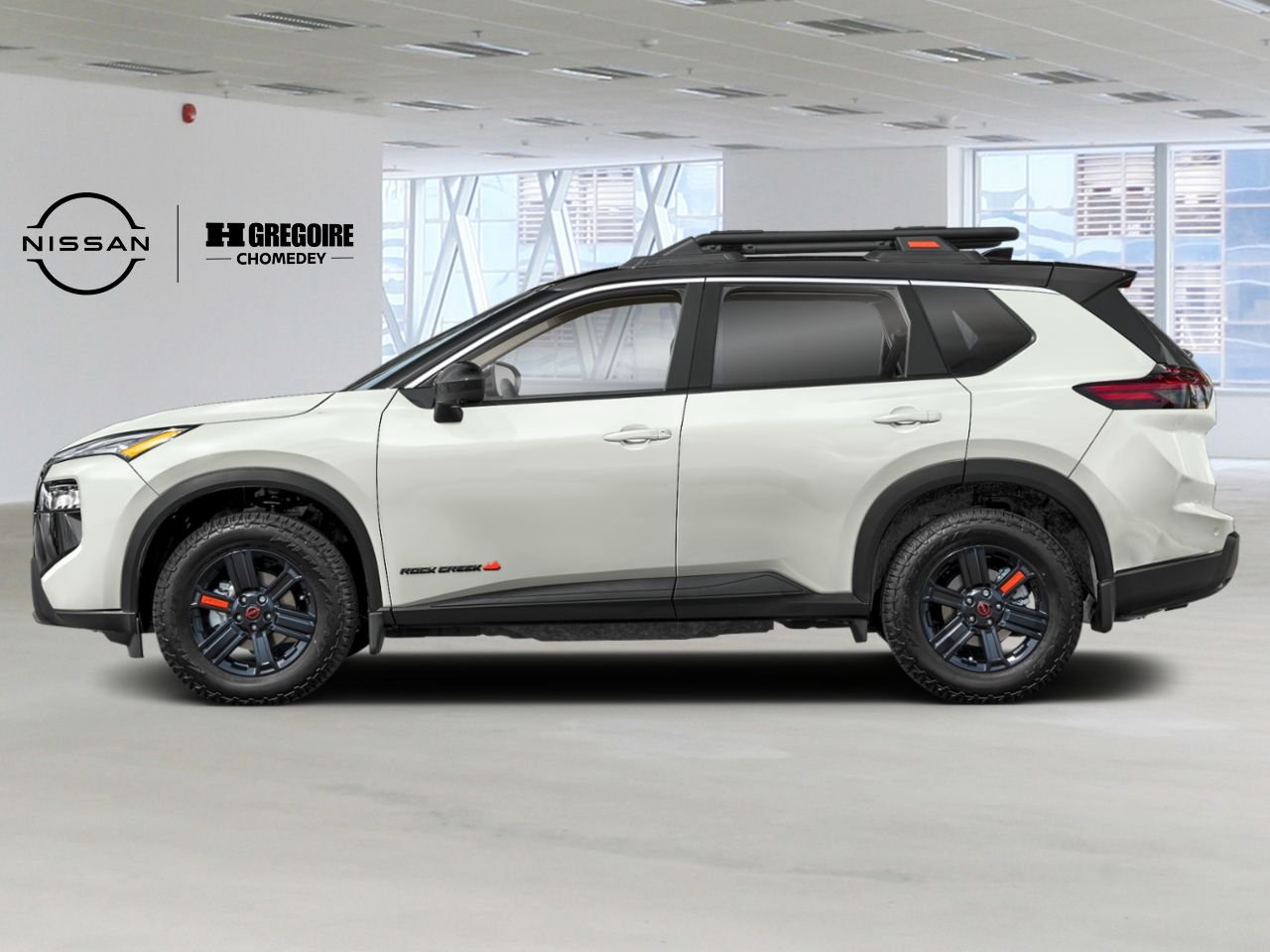 Nissan Rogue C6R844 | Rock Creek 2026 Blanc Everest triple couche deux tons Laval - photo #2