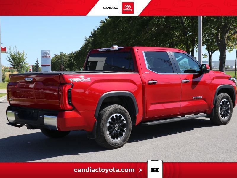 Toyota Tundra TR04348 | Limited AWD - CUIR - NAV - TOIT OUVRANT - MAGS 2024 Rouge Laval - photo #8