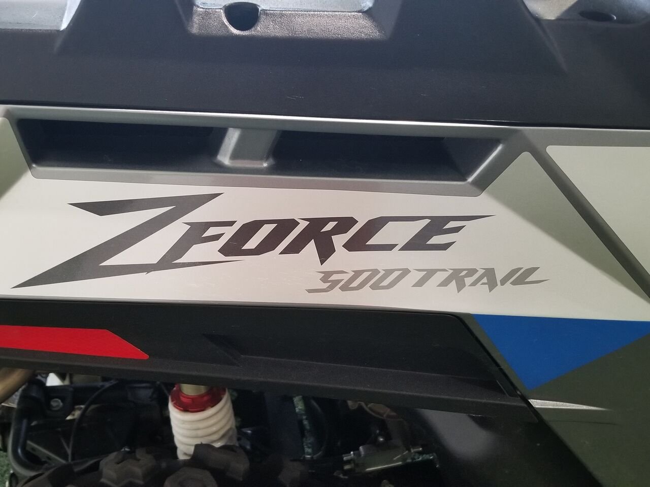 2022 CF MOTO ZForce Grey  - photo #16