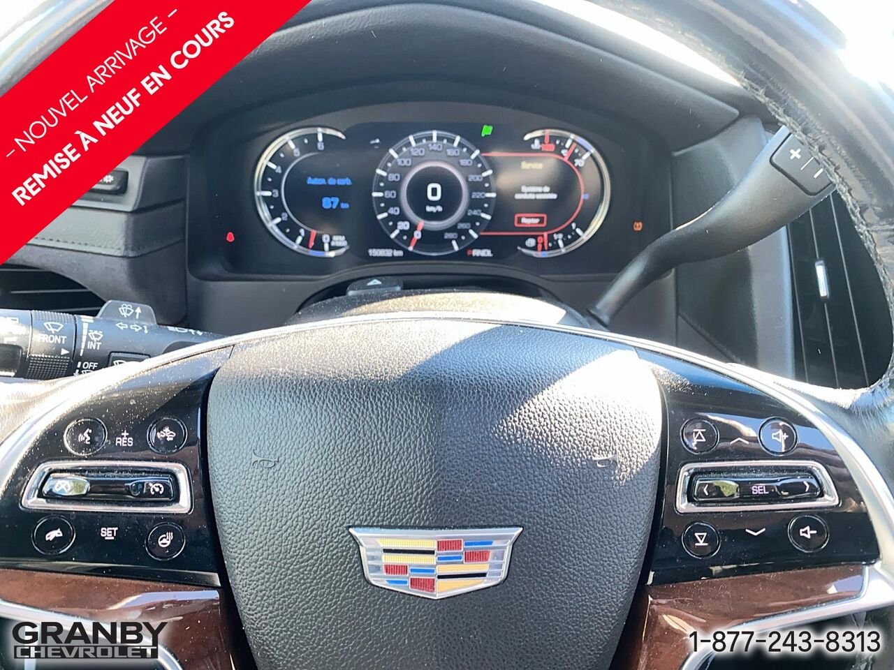 2019 Cadillac Escalade Luxe Haut de gamme 4 portes 4RM | G3887A Black Granby - photo #12