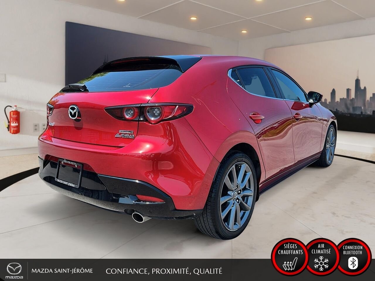 Mazda Mazda3 Sport 2019 Rouge Ste-Agathe des Monts - photo #5