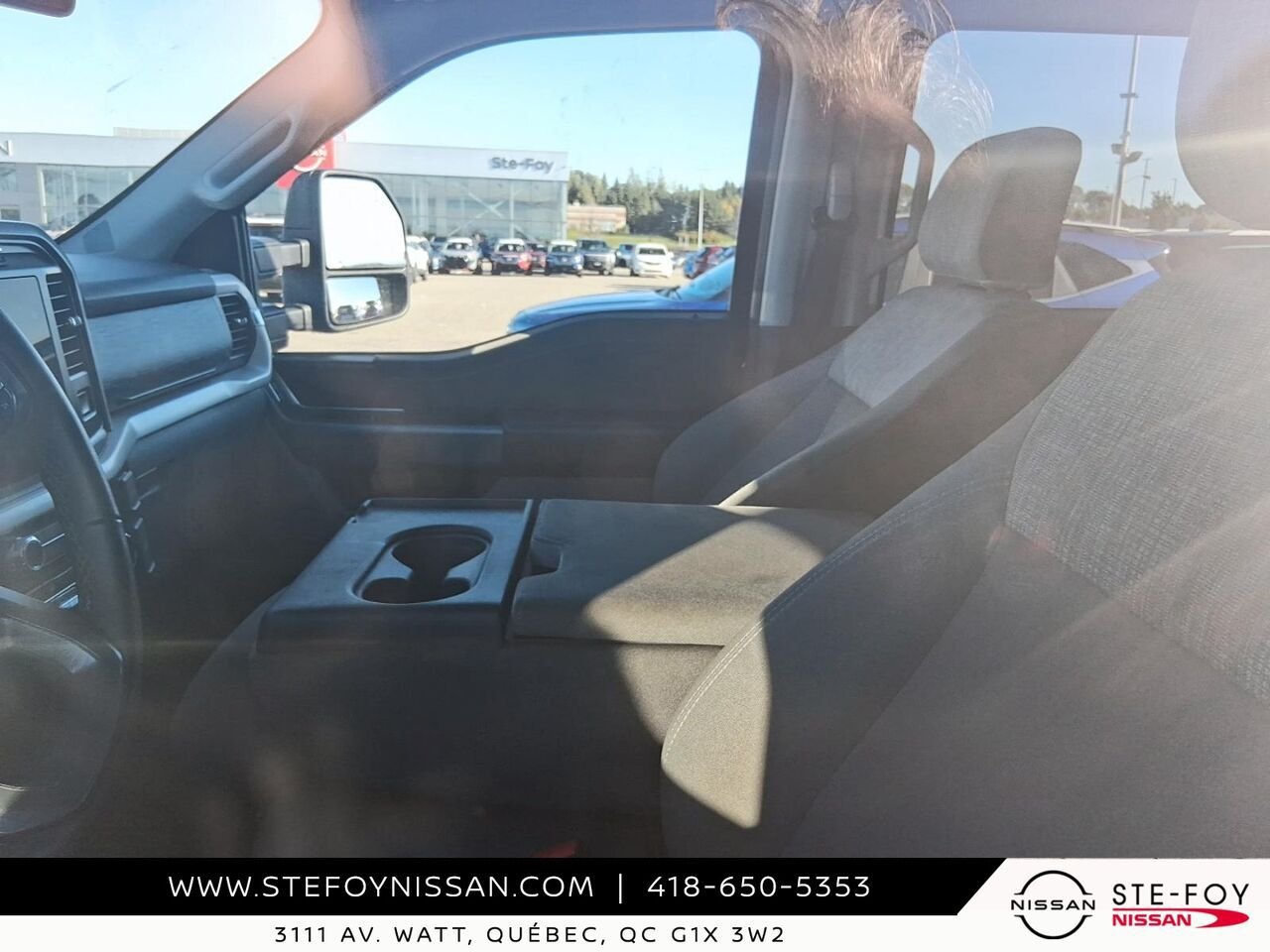 Ford F-150 XLT SUPER CREW 2023 Noir Ste-Foy - photo #2