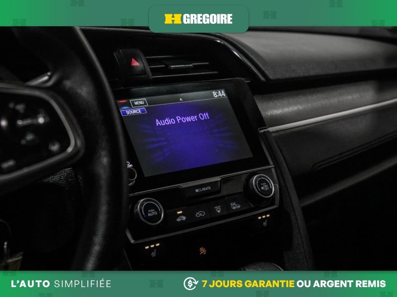 Honda Civic 821871 | LX AUTO AC GR ELECT CAMERA DE RECUL BLEUTOOTH 2019 Bleu Laval - photo #20