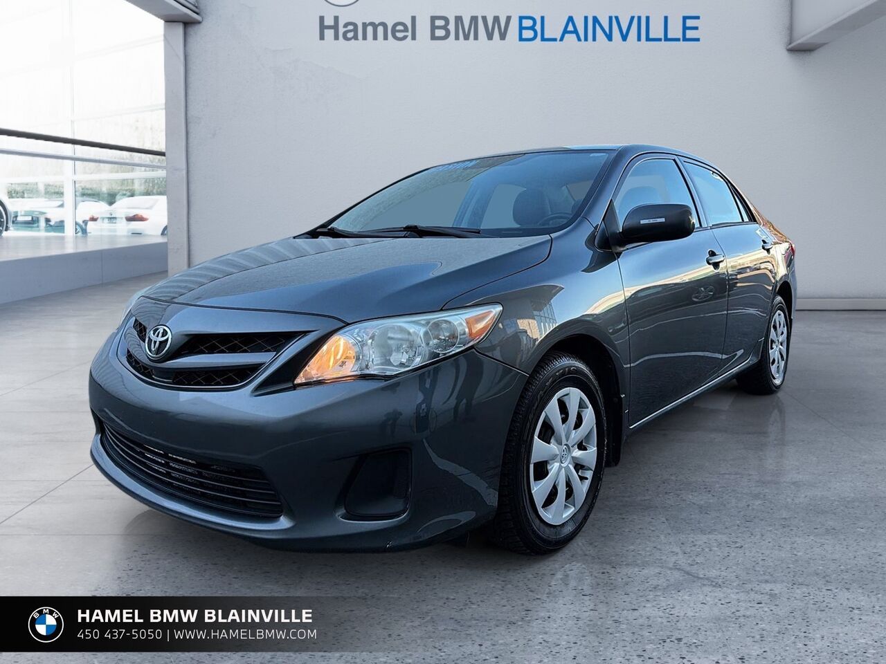 Gray 2013 Toyota Corolla Sedan Front-Wheel Drive Automatic