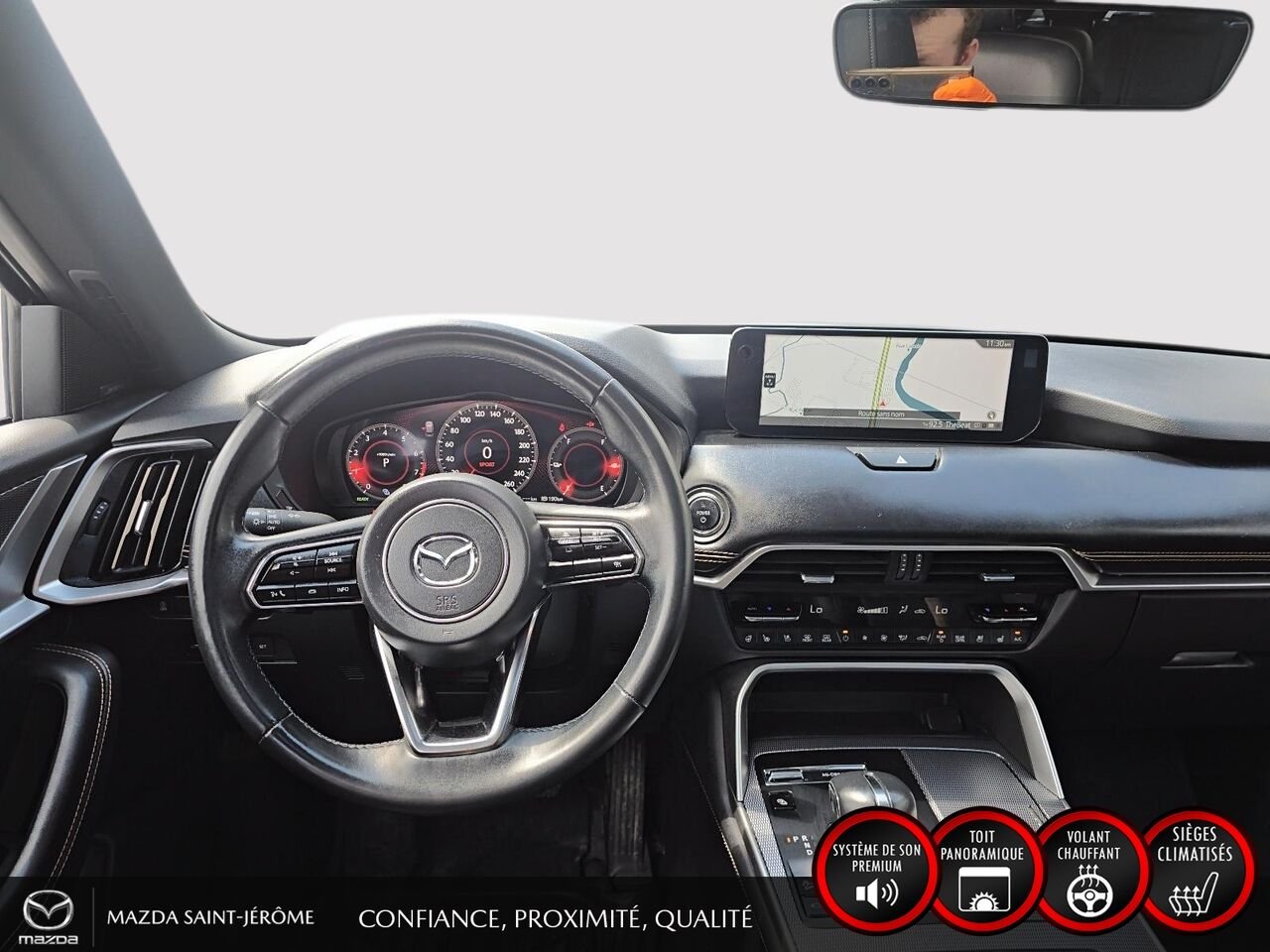 2024 Mazda CX-90 hybride rechargeable White Sainte-Agathe-des-Monts - photo #24