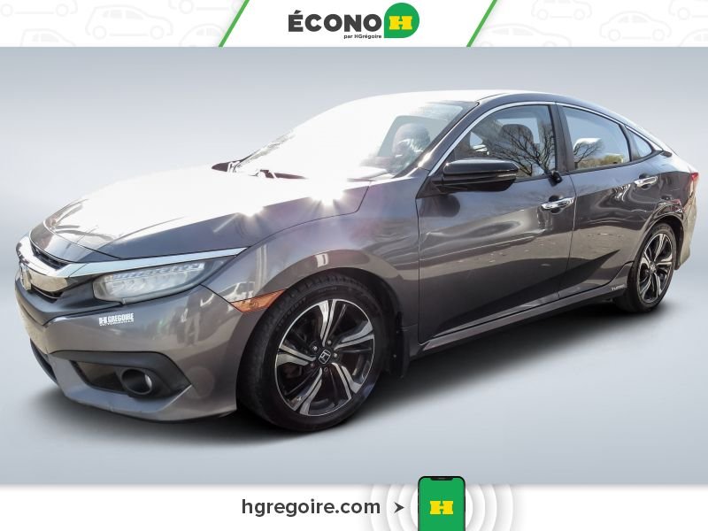 2016 Honda Civic Grey Blainville - photo #2