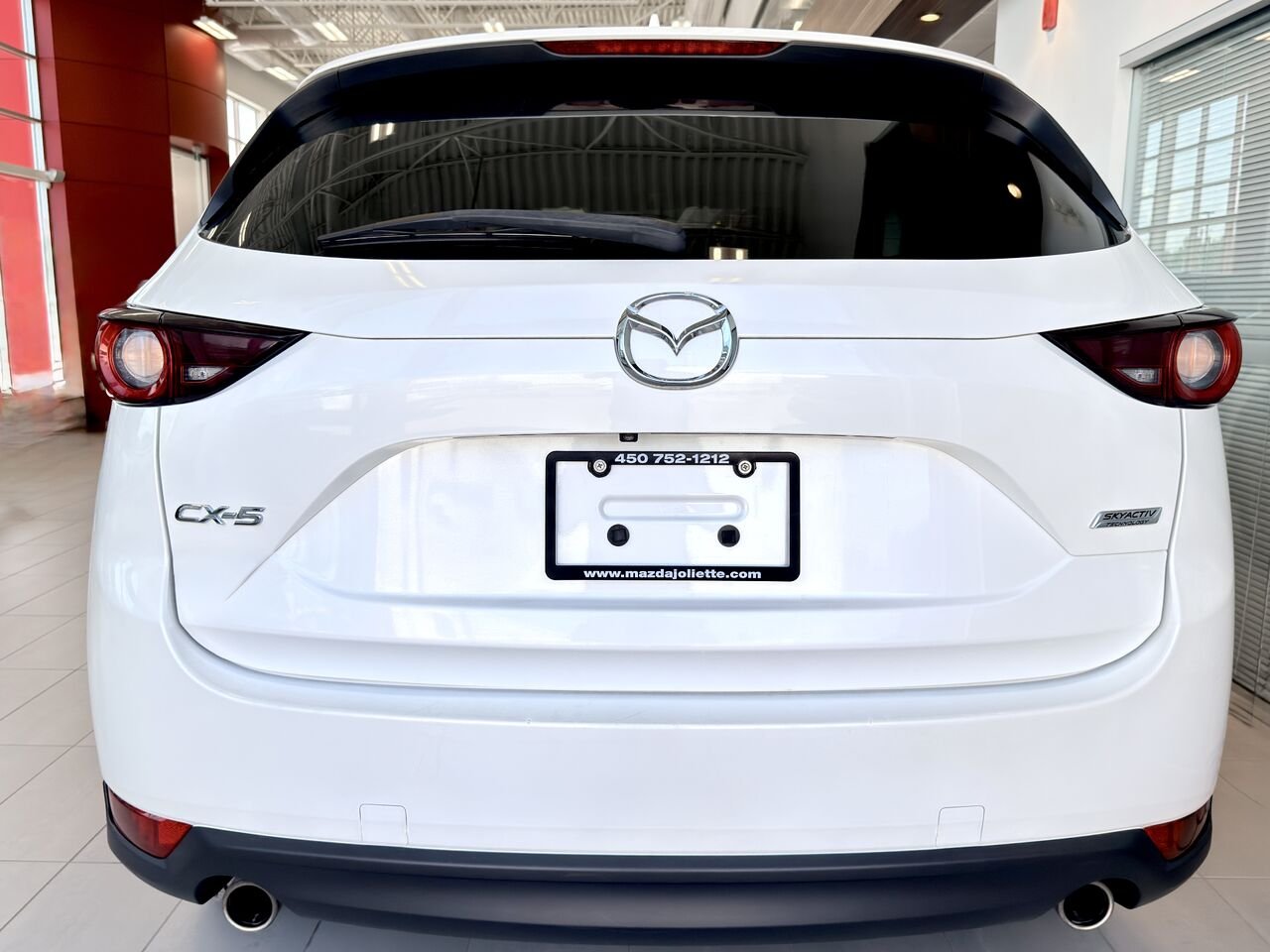 Mazda CX-5 2017 Blanc Notre-Dame-des-Prairies - photo #9