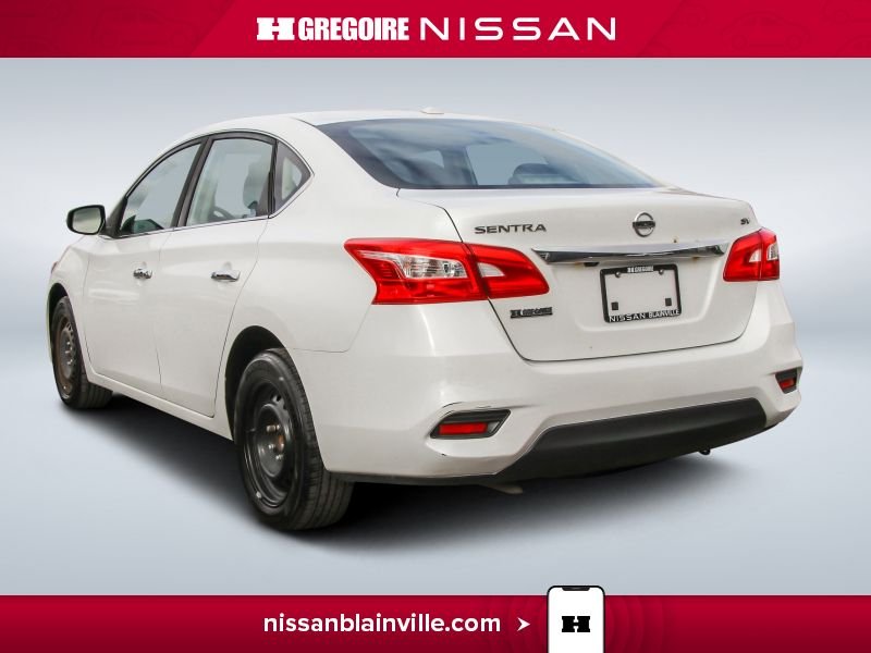 Nissan Sentra BR5472 | SV AUTO A/C GR ELECTRIQUE CAM RECUL BANC CHAUFFANT 2017 Blanc Laval - photo #5