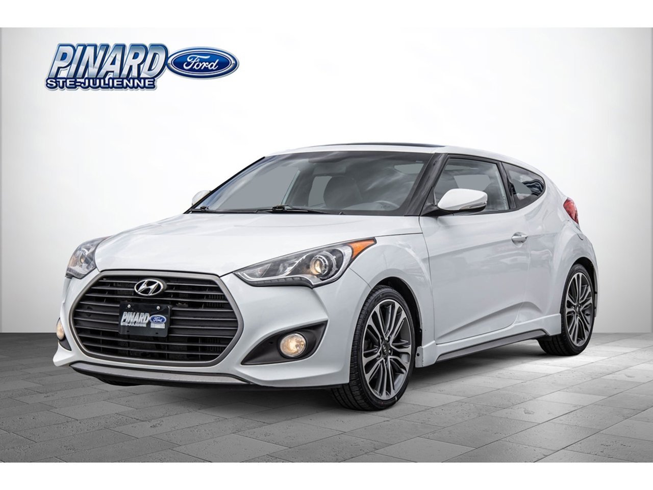 Hyundai Veloster 2019 Blanc Sainte-Julienne - photo #0
