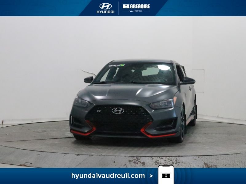 2022 Hyundai Veloster Grey Blainville - photo #4