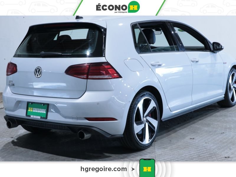 Volkswagen Golf GTI 729402A | Autobahn CUIR TOIT BLUETOOTH MAGS 2018 Gris Laval - photo #7