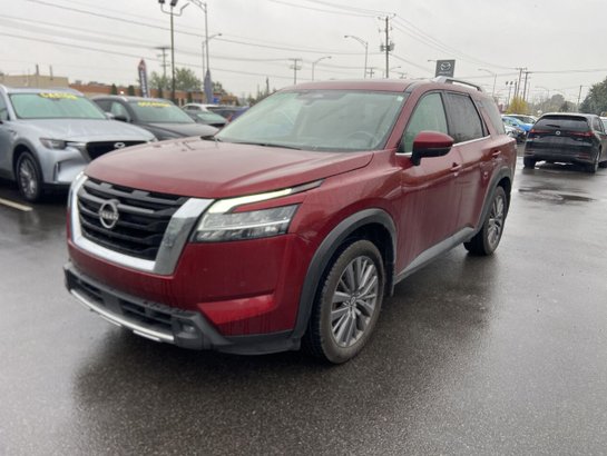 2023 Nissan Pathfinder SL | AWD | CUIR | TOIT PANO | *579-888-9954* TEXTOS Red