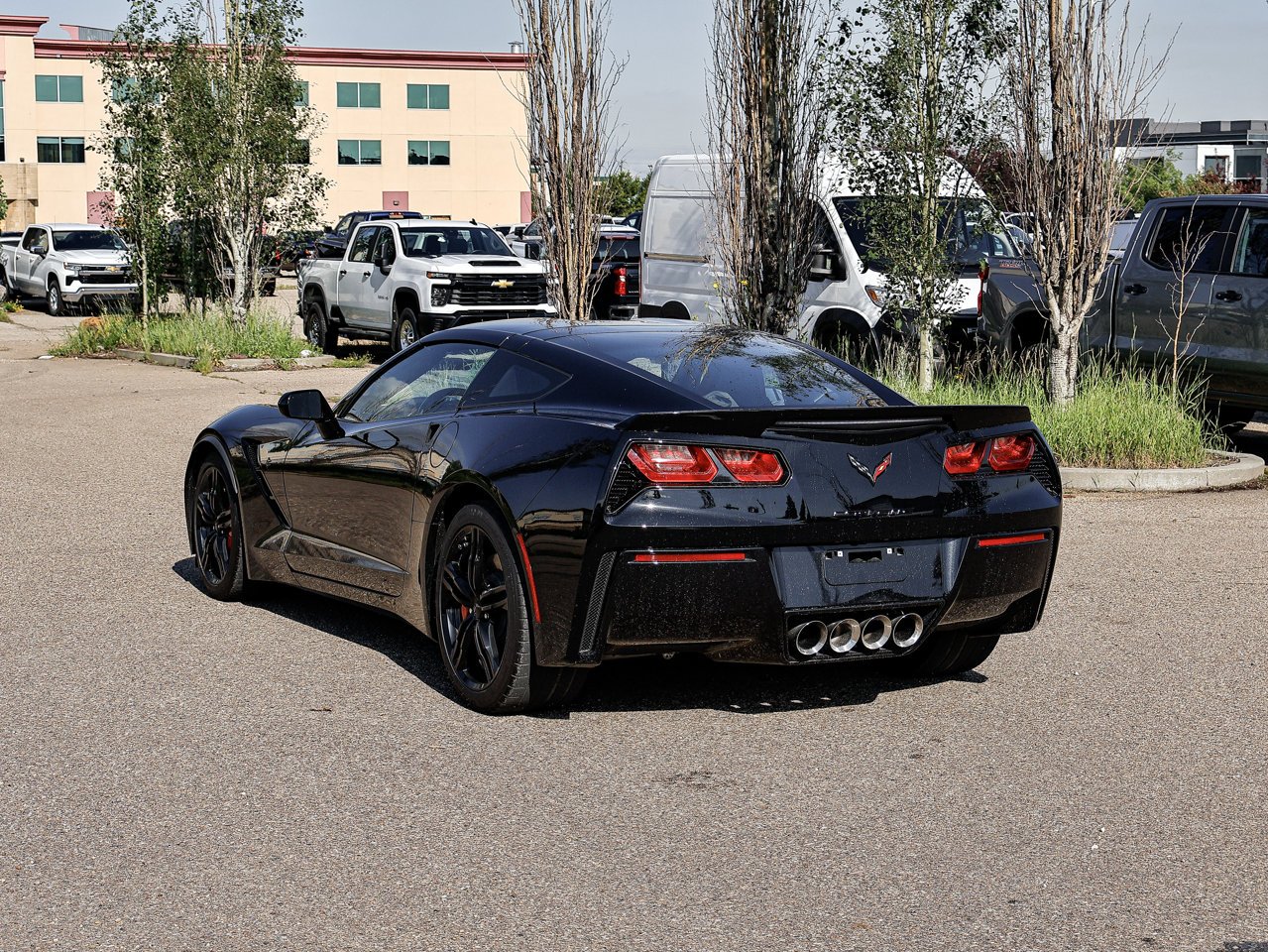 2017 Chevrolet Corvette 2dr Stingray Cpe w/1LT Black Sherwood Park - photo #9