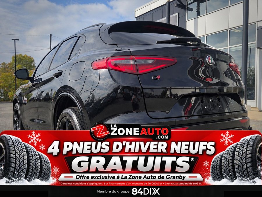 Alfa Romeo Stelvio Ti berline sport 2021 Noir