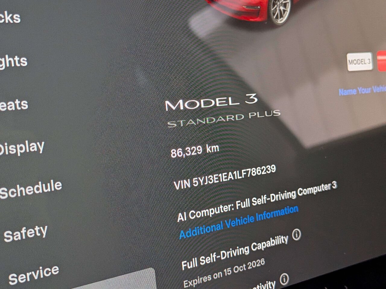 Tesla Model 3 Standard Range Plus RWD 2020 Rouge Val-David - photo #16