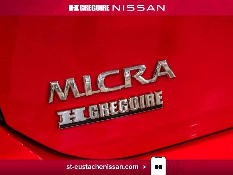 2017 Nissan MICRA Red Saint-Eustache - photo #14