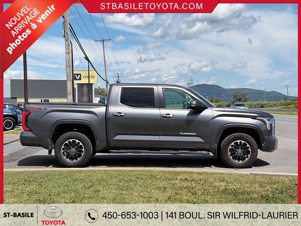 TOYOTA TUNDRA 2024 Gris magnétique métallisé Saint-Basile-le-Grand - photo #3