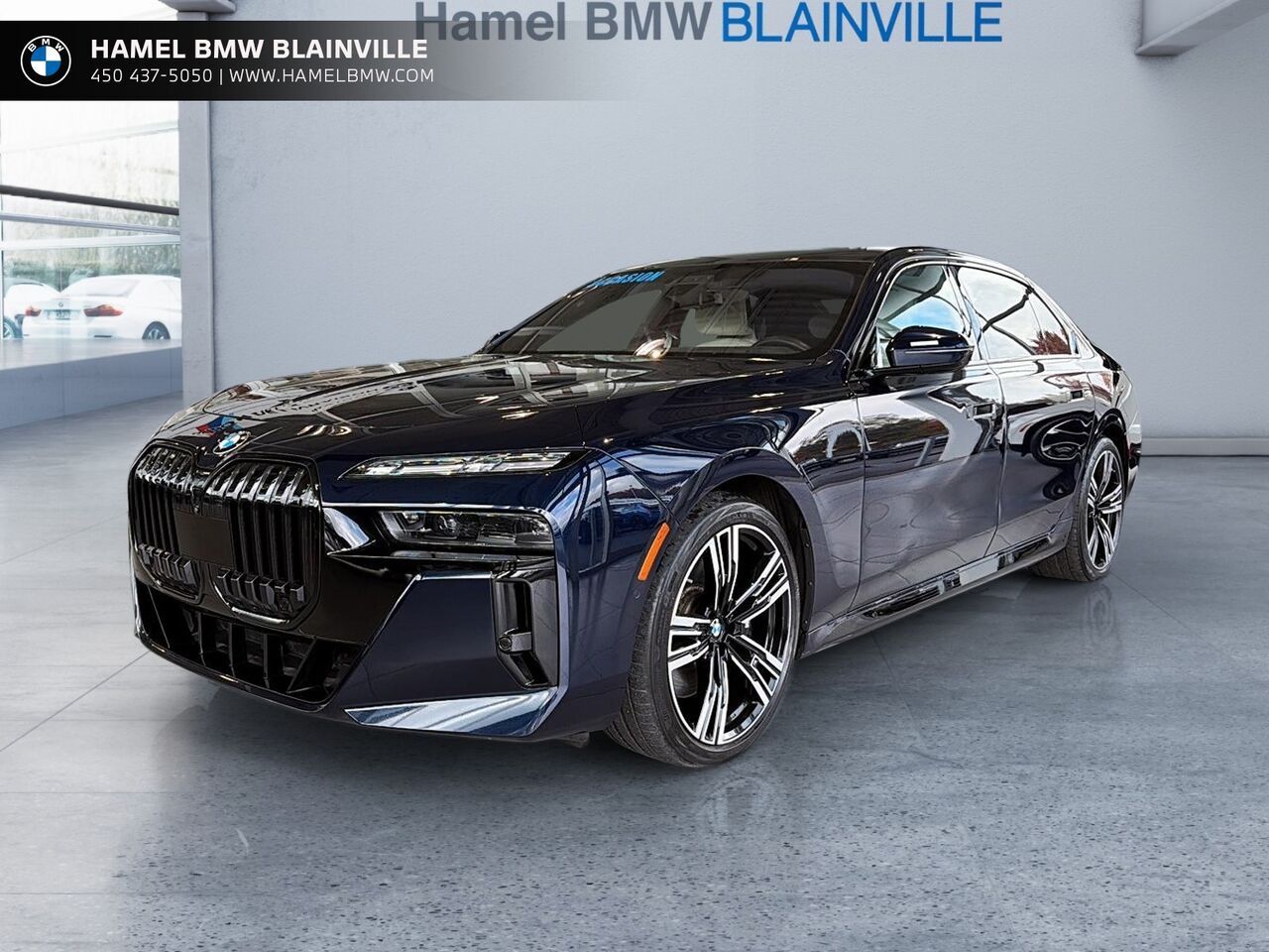 Blue 2024 BMW 7 Series Sedan All-Wheel Drive Automatic