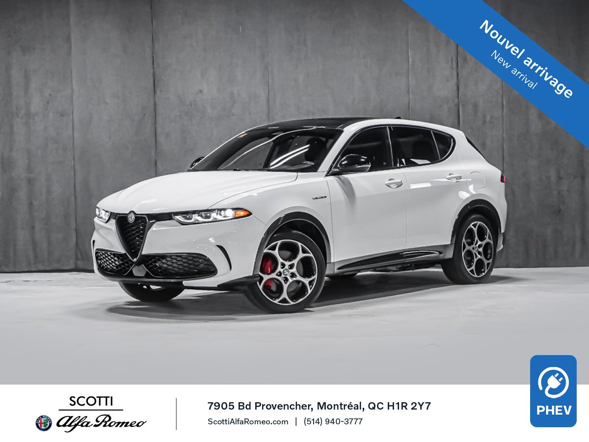 Alfa Romeo Tonale VELOCE 2024 Blanc Montréal - photo #0