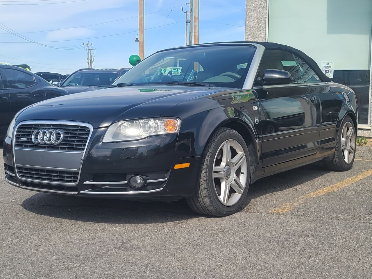 2007 Audi A4 Black  - photo #2