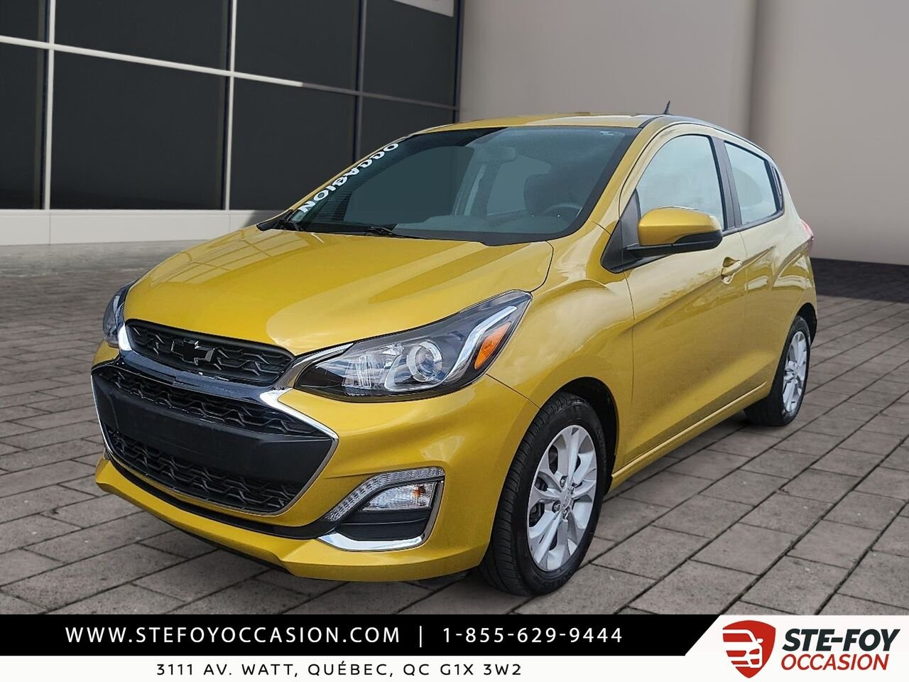 2022 Chevrolet Spark 1LT Yellow Québec - photo #3