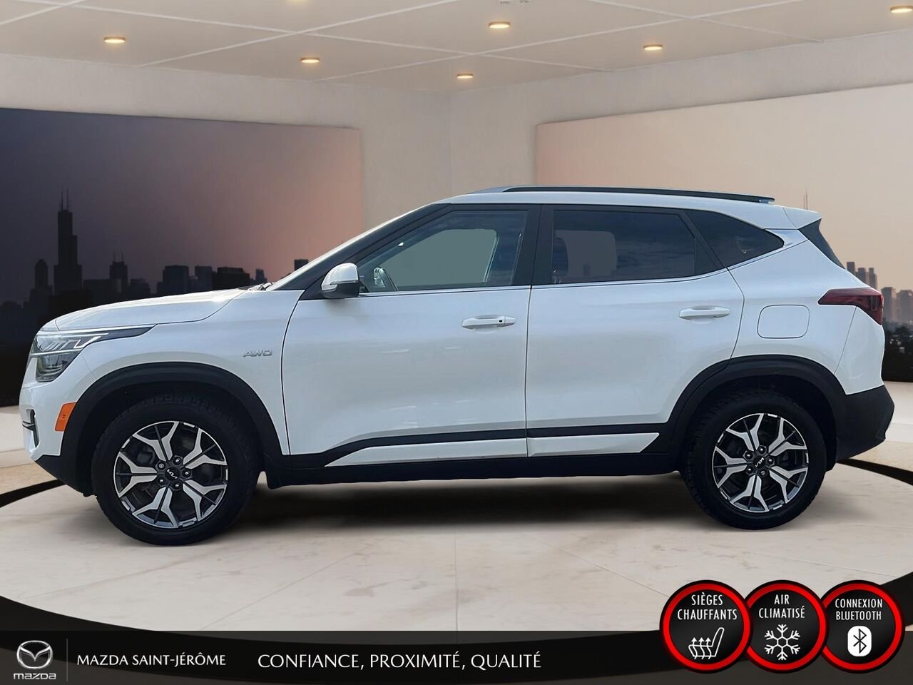 2023 Kia Seltos White Ste-Agathe des Monts - photo #9