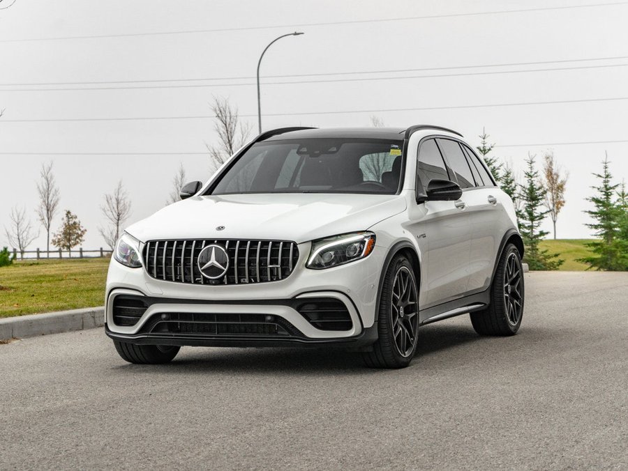 2019 Mercedes-Benz AMG GLC 63S White