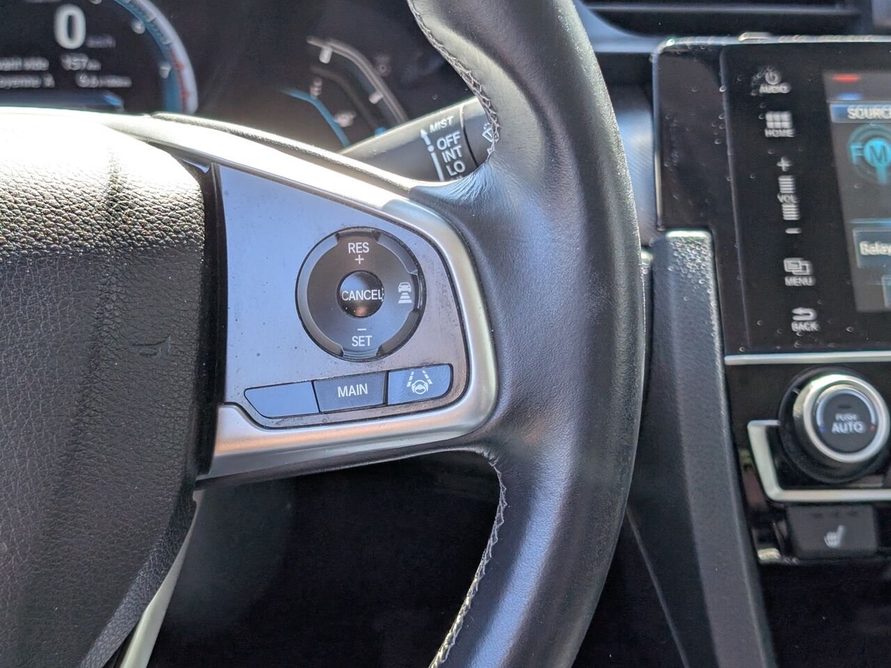 Honda Civic Berline SE/SIÈGES CHAUFFANTS/AC/BLUETOOTH/CAMERA DE RECUL 2018 Gris Sherbrooke - photo #11