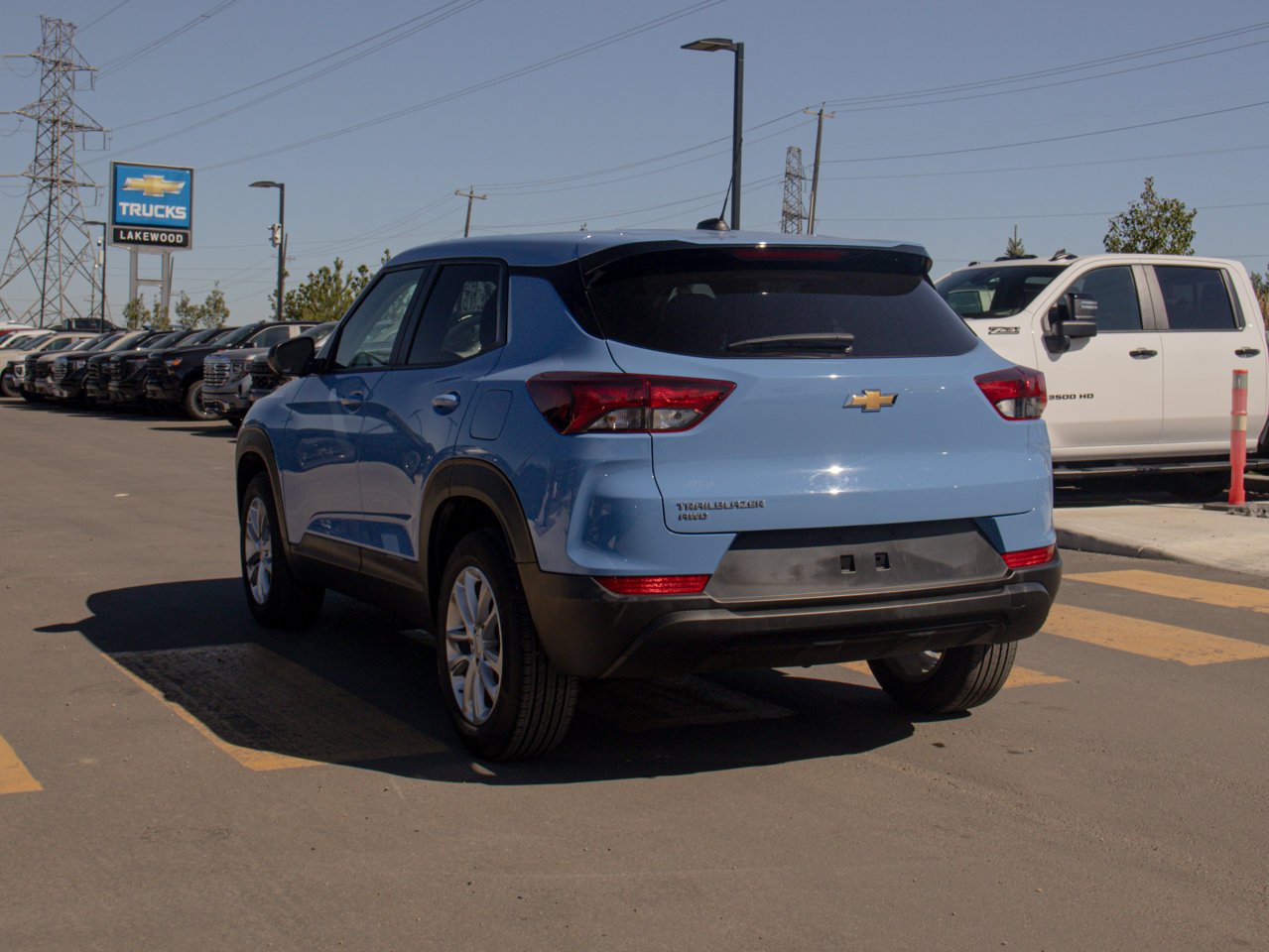 2024 Chevrolet Trailblazer AWD 4dr LS Blue Sherwood Park - photo #7