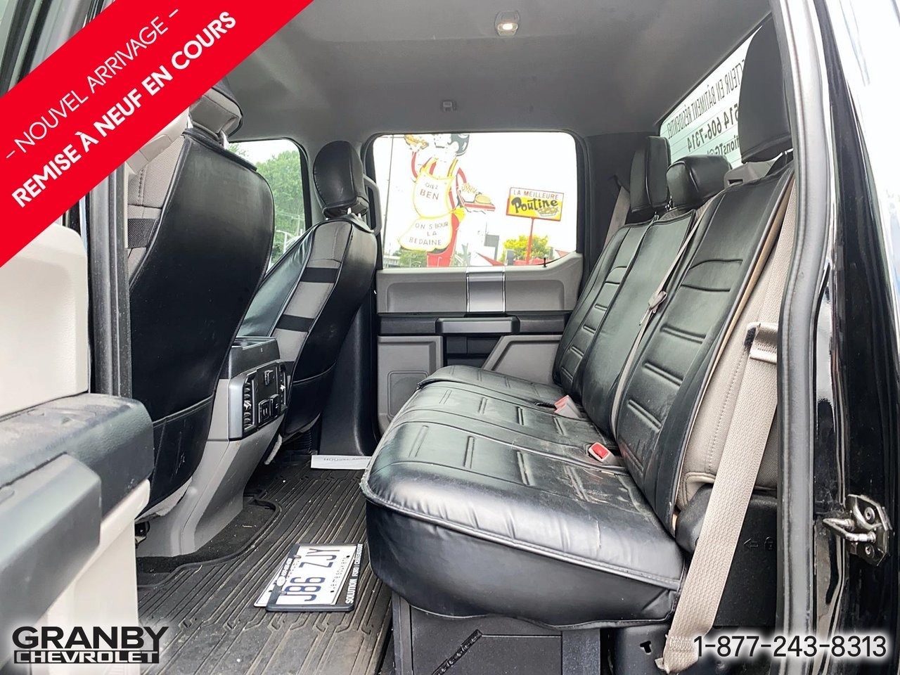 Ford Super Duty F-250 SRW XL cabine 6 places 4RM 160 po | 26-0618B 2017 Noir Granby - photo #8