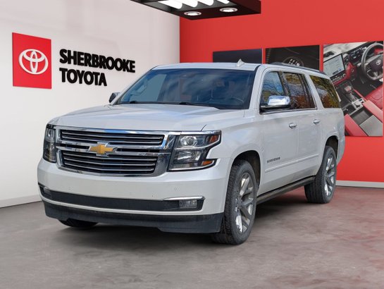 2018 Chevrolet Suburban PREMIER/SIÈGES CHAUFFANTS/SIÈGES VENTILLÉS/TOIT OUVRANT/VOLANT CHAUFFANT/AC BIZONE White