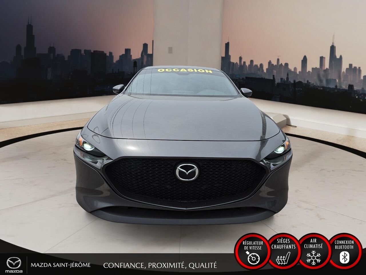 2025 Mazda Mazda3 Sport Grey Sainte-Agathe-des-Monts - photo #2