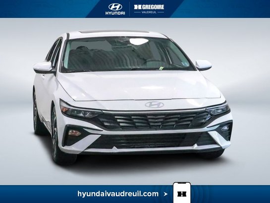 Hyundai Elantra PREFERRED +TECH TOIT OUVRANT CERTIFIÉ 5.99% 2025 Blanc