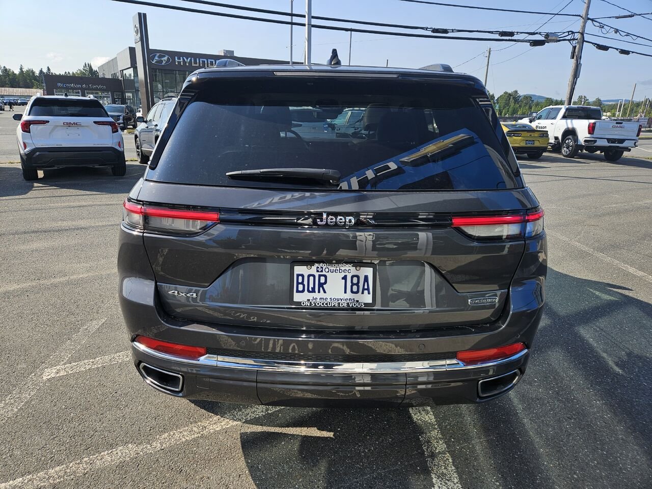 2023 Jeep Grand Cherokee Overland 4x4 Grey Thetford Mines - photo #5