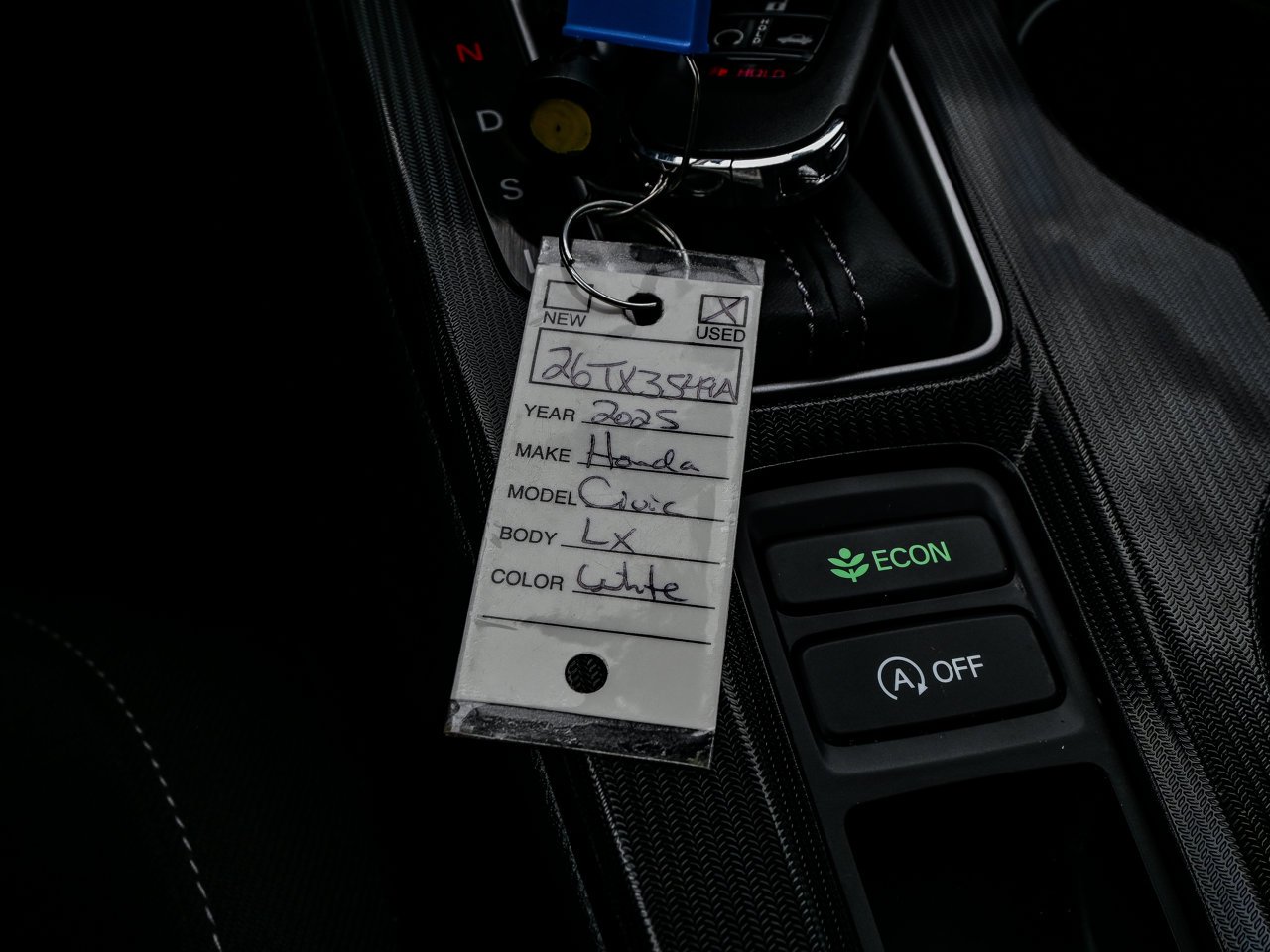 2025 Honda Civic Sedan LX CVT White Sherwood Park - photo #31