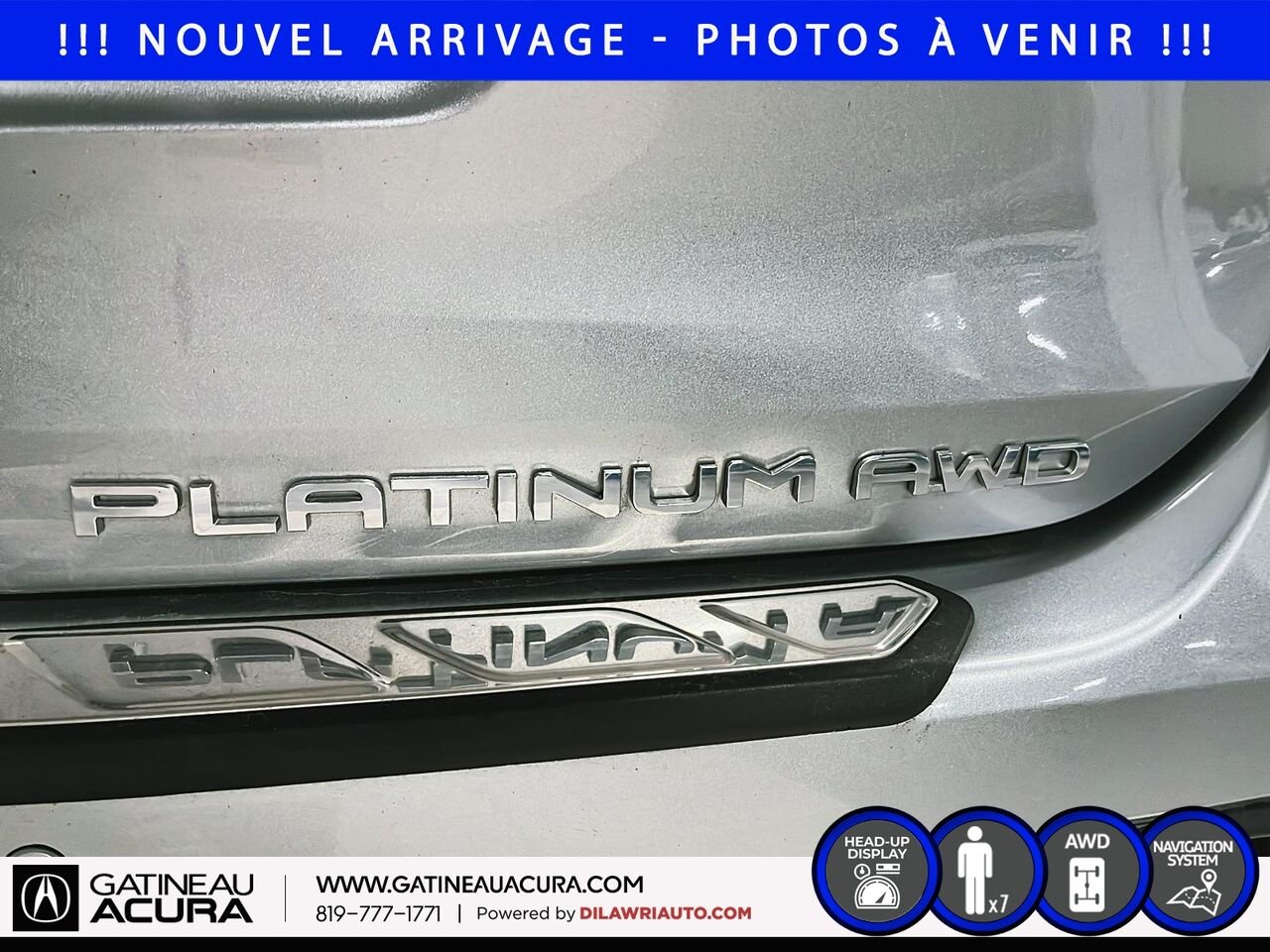 2021 Toyota Highlander Platinum AWD Silver Ottawa & Gatineau - photo #6