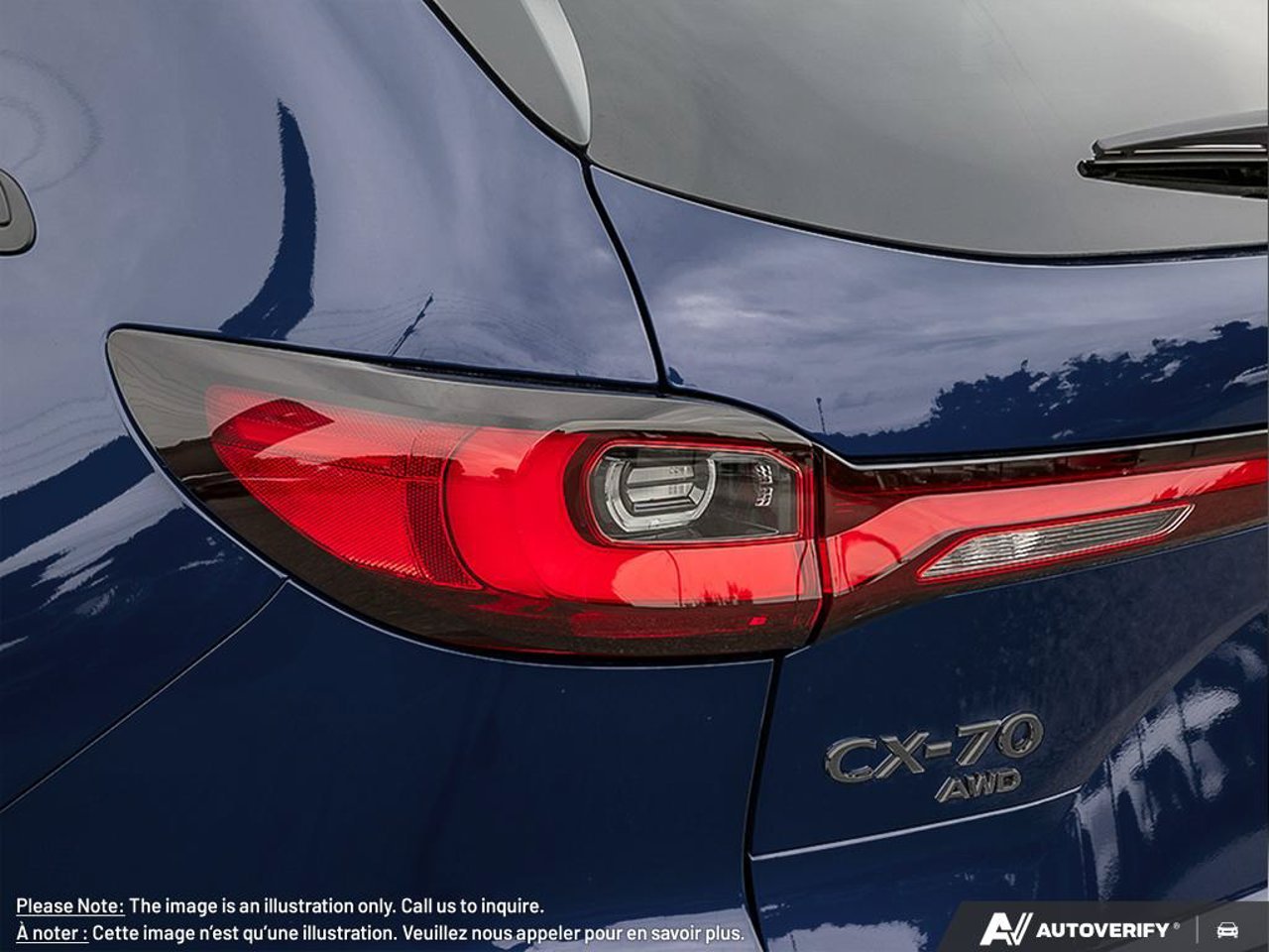 Mazda CX-70 hybride rechargeable JM3KJDHA2T1214049 2026 Bleu cristal foncé mica Mirabel - photo #10