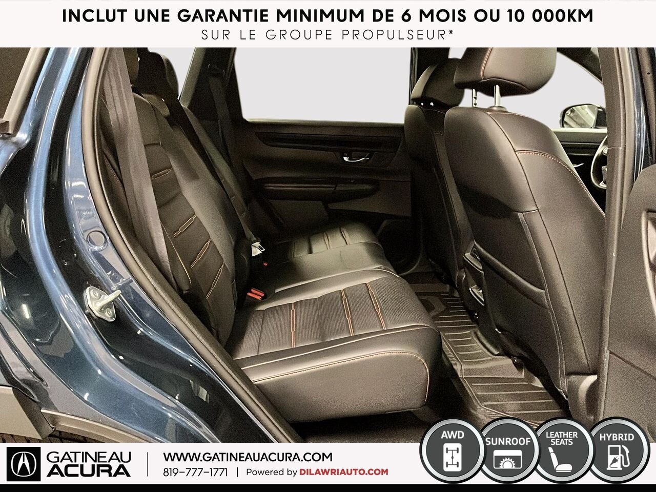 Honda CR-V hybride EX-L Traction Intégrale 2024 Bleu Gatineau - photo #22